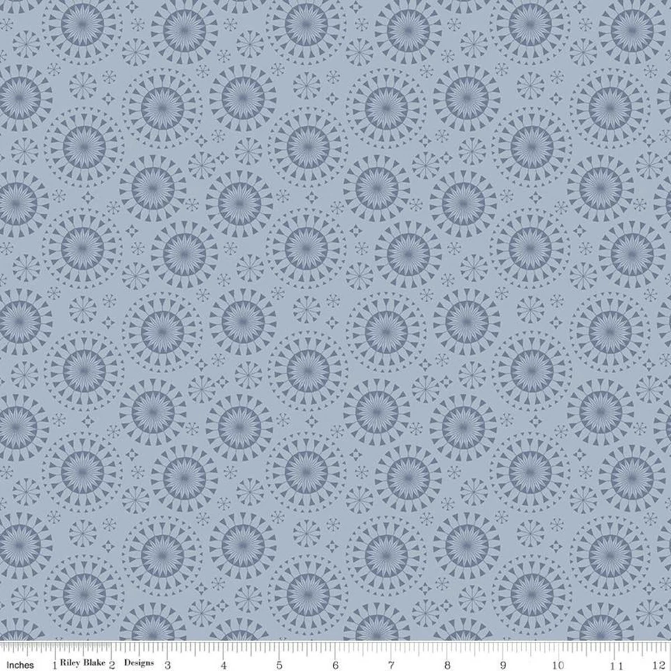  American Dream Burst Dusk by Dani Mogstad for Riley Blake Designs, tone on tone - Image 1 of 1