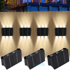 Lamparas LED Solar Luces Solares Luz De Pared Para Exteriores Impermeable IP65 - Picture 1 of 38