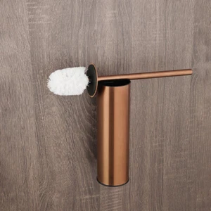 Bathroom Wall Mount Hair Holder Towel Bar/Ring Hanger Hook Rose Gold Accessory - Picture 1 of 50