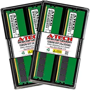 128GB 4x 32GB DDR5-4800 ASUS Pro WS W680M-ACE SE Memory RAM - Picture 1 of 5