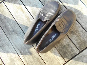  SELTENE LEDER HALBSCHUHE BRAUN AUBERGINE VINTAGE STEPHANE KELIAN GR 36 FR BE A12€  - Bild 1 von 12