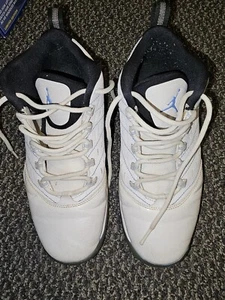 Nike Air Jordan Velocity White Blue/black Size  6Y - Picture 1 of 7