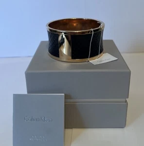 Calvin Klein Spellbound Rose Gold Bangle Bracelet New In Box. Python Look - Picture 1 of 5