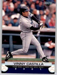 Tarjeta base Stadium Club Vinny Castilla 2001 MLB PWE Rays #113 - Imagen 1 de 2