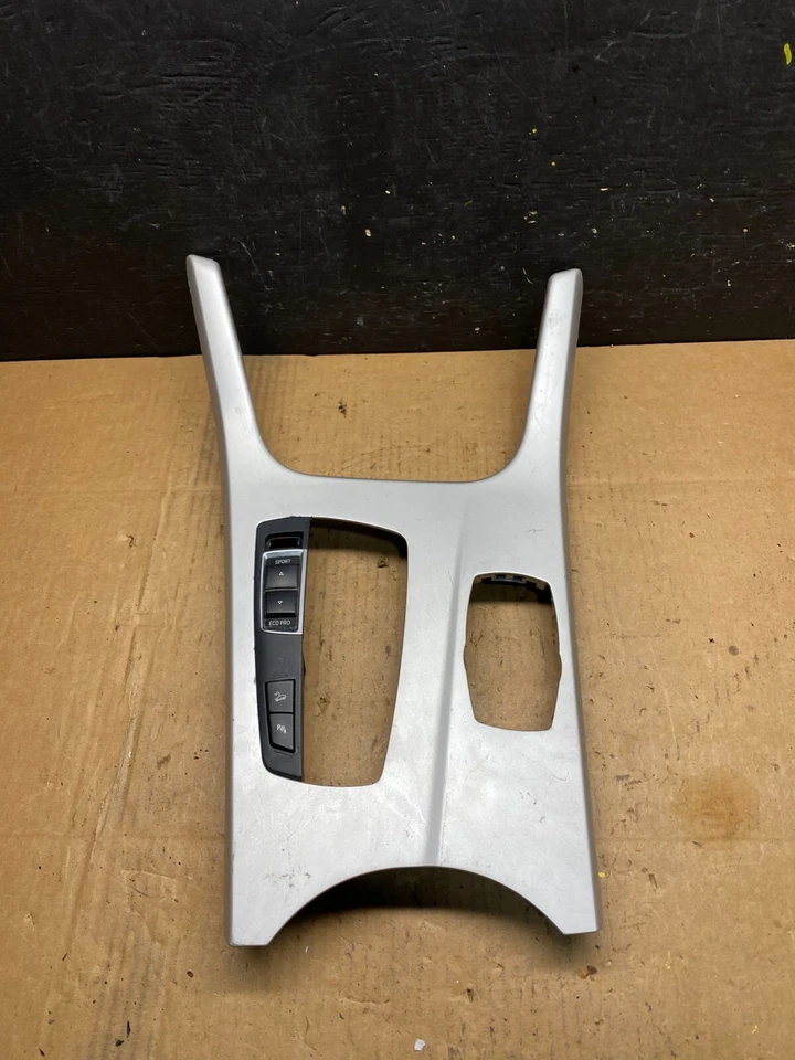 BMW X3 2011-2018 consola central palanca de cambios bisel envolvente 9184481 N5156 DG Foto 1 de 4