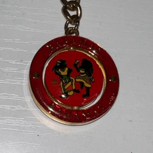 Portachiavi destinazione Bahamas metallo spinner portachiavi ricordo da collezione ricordo - Foto 1 di 6