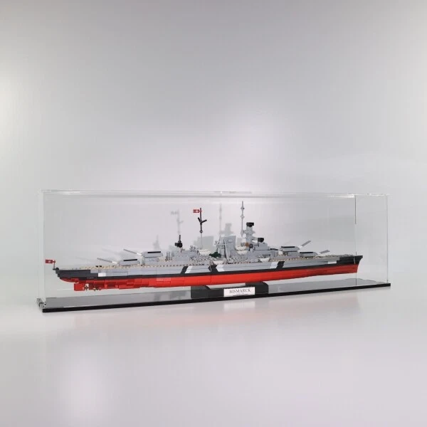FIGUWORLD FiguSafe Vitrine für COBI 4819 # Bismarck 005