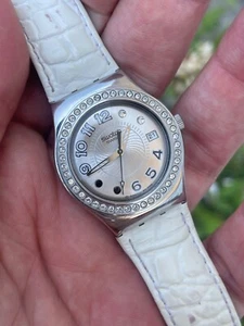 Swatch James Bond Wint & Kidd - Diamonds Are Forever Watch YLS434 - Picture 1 of 15