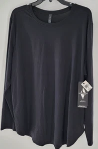 Skechers GO Walk Dri Swift Ladies' Active Long Sleeve Tee Tunic XXL Black NEW - Picture 1 of 4