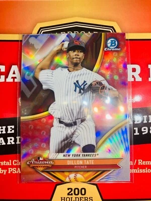 Dillon Tate Arizona Fall League All-Stars RC 2017 Bowman Chrome #AFL-DT V258 - Image 1 of 2