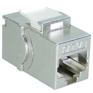 2x RJ 45 LAN Netzwerk Verbinder Keystone Kupplung Verlängerung Adapter Cat 6A - Bild 1 von 5