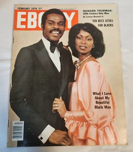 Ebony Magazine February 1978 Eartha Stewart Steven Williams Cover - Imagen 1 de 8
