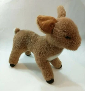 Vintage 1987 Collectible Gund Stuffed Animal Plush Deer Baby Doe Fawn - Picture 1 of 11