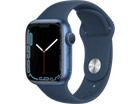 Apple Watch Series 7, GPS, 41 mm, Caja de aluminio Azul