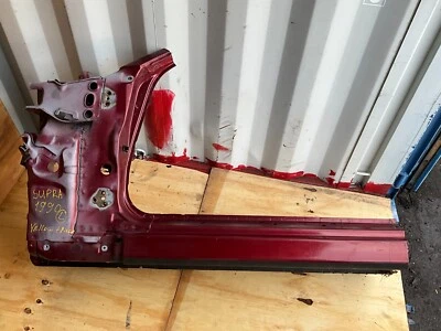 Rojo 1989-1992 Toyota Supra parte inferior izquierda del panel de la carrocería cortado OEM Foto 1 de 4