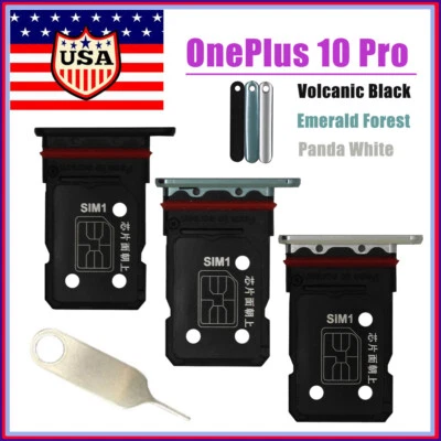 Bandeja para Tarjeta SIM Ranura nano-SIM + PIN Gratis para Oneplus 10 Pro 5G NE2215 (Doble) Foto 1 de 2