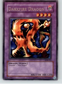 Darkfire Dragon - The Legend of Blue Eyes White Dragon - LP - #LOB-019 - Picture 1 of 2