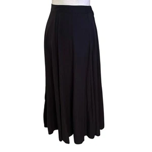 Vintage Express Size XS S Maxi Skirt Black Minimalist Capsule Goth Whimsygoth - Picture 1 of 4