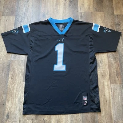 Camiseta Cam Newton Carolina Panthers On Field NFL Talla XL Juvenil Foto 1 de 4