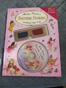 Shirley Barber Bedtime Stories w/ Tiger Tom 3D, HC Book. w/3D Glasses and CD - Picture 1 of 17