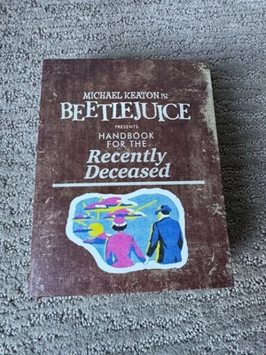 Beetlejuice Handbook For The Recently Deceased 4K UHD + BLU-RAY OOP Set - Image 1 of 3