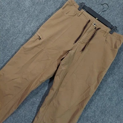 Pantalones Patagonia Para Hombre Grandes Marrón Lona Cordón Cintura Ropa de Trabajo 36x31 Foto 1 de 4