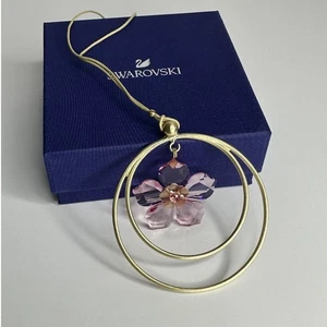 Swarovski Crystal Garden Tales Cherry Blossom Ornament defect - Picture 1 of 6