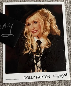 Dolly Parton Full Name 8x10 SIGNED PHOTO Autograph COA - Picture 1 of 5