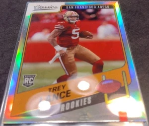 2021 Panini Classics Premium Silver Prizm #153 Trey Lance NDSU Bison SP QB RC 🏈 - Bild 1 von 3