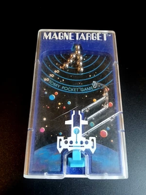 Magnetarget Tomy Pocket Game Handheld Game Works Vintage - Image 1 of 4