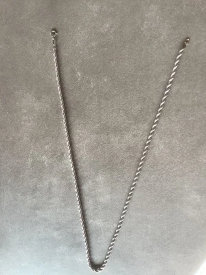 Kordelkette Weißgold 585, ca. 40 cm, ca. 2,7g, Qvc - Bild 1 von 4