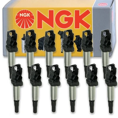12 pcs NGK Ignition Coil for 2004-2013 Rolls-Royce Phantom 6.7L V12 - Spark kl - Image 1 of 4