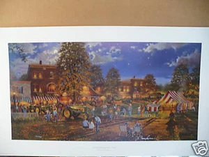 Dave Barnhouse Estampado CELEBRACIÓN DEL PASADO Edición Limitada # 711 de 1950 - Imagen 1 de 1