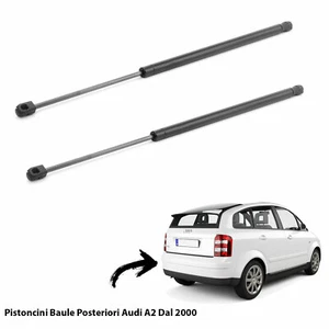 2 MOLLE A GAS PISTONI PISTONCINI PORTELLONE BAGAGLI AUDI A2 DAL 2000 - Foto 1 di 1