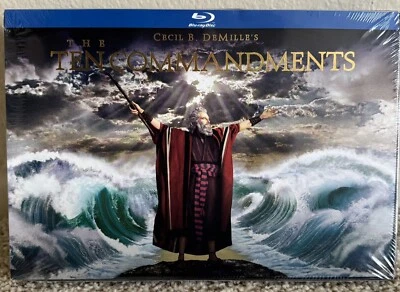 The Ten Commandments (6 Disc Blu-ray/DVD Combo Gift Set) *NEW* - Image 1 of 2