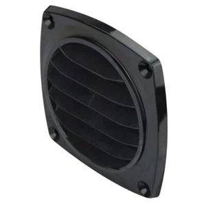 2 x 76mm Black Nylon Vent - Picture 1 of 1