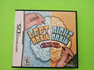 Left Brain Right Brain (Nintendo DS, 2007) game/ With booklet/ case - Picture 1 of 4