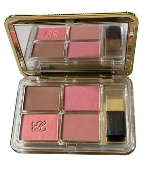 Estée Lauder Deluxe All-Over Face Compact Bronzer Blush Pink Peach Nude NEW - Image 1 of 4