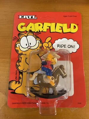 ERTL 1990 Garfield DieCast Hobby Mecedor Caballo ¡MONTAR! Juguete 2996 Foto 1 de 2