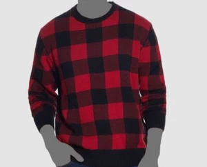 $80 Weatherproof Vintage Men's Red Crew-Neck Sweater Size L - Picture 1 of 1