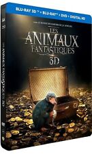 Les Animaux Fantastiques Blu-ray 3D + Blu-ray Steelbook 2017 Region Libre