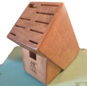 JA Henckels International Knife Wood Block 10 Slot Zwilling - Picture 1 of 8