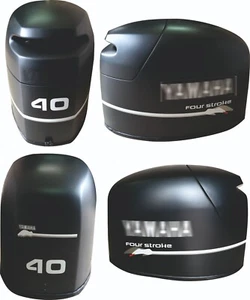 ADESIVI REPLICA MOTORE FUORIBORDO YAMAHA 40 CV FOUR STROKE - Imagen 1 de 1