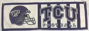 TCU Horned Frogs Football NCAA Banner - Picture 1 of 1
