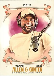 2021 Topps Allen & Ginter #267 Steelo Brim TV Personality - Bild 1 von 2