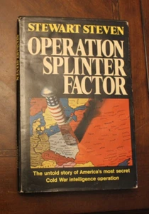 Operation Splinter Factor ~ Stewart Steven ~ 1974 Lippencott HCDJ 1ED - Imagen 1 de 1