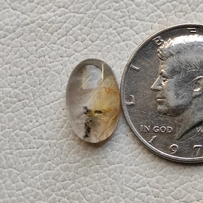 Designer golden rutilated quartz cabochon rutile quartz loose gemstone R13123 AU - Image 1 of 4