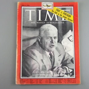 Time June 4 1956 • Defense Secretary Charles Erwin Wilson • Atlantic Edition - Bild 1 von 6
