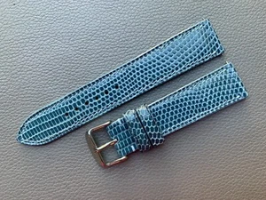 Original Echt Eidechsenhaut Leder Uhrenarmband Band 10... 17 18 19 20 21 22 2324 mm - Bild 1 von 16