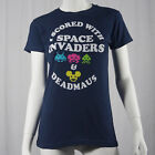 Authentic Deadmau5 I Score With Space Invaders Logo Juniors Tee T-Shirt S-Xl New